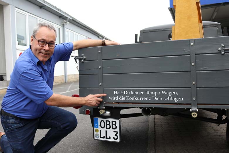 Der verkürzte ehemalige Werbeslogan des Vidal Werkes
