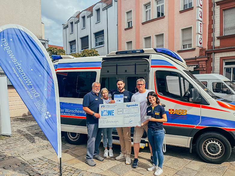 Spende "Der Wünschewagen"
